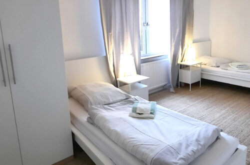 Maison Fasson Ferienwohnung 1 Schlafzimmer mit zwei Einzelbetten