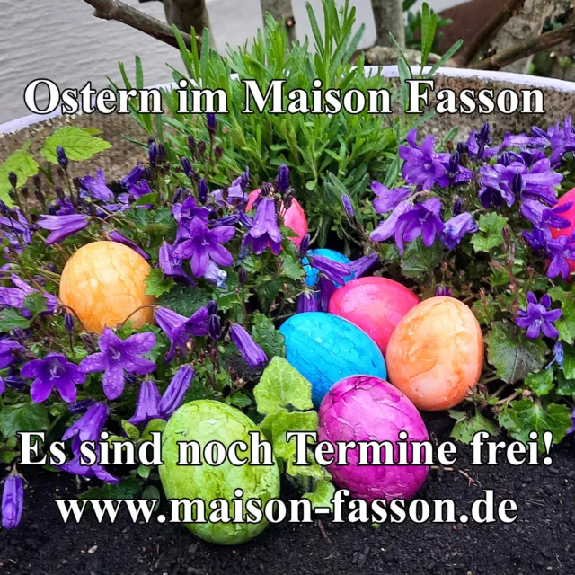🐣✨ Ostern steht vor der Tür – und manchmal entstehen die schönsten Erinnerungen ganz spontan.

Stell dir vor:
Die ersten warmen Sonnenstrahlen im Garten, Kinder lachen beim Ostereiersuchen, der Duft von frischem Kaffee und gemeinsamem Frühstück liegt in der Luft. 🌷☕🥐

Freunde, Familie oder euer Team sitzen zusammen, erzählen Geschichten, lachen und genießen einfach die gemeinsame Zeit. Genau dafür gibt es besondere Orte.

🏡 Im Maison Fasson – Das Gruppenhaus wird aus einem einfachen Wochenende eine kleine Auszeit voller Begegnungen, Freude und gemeinsamer Erinnerungen.

💡 Gute Nachrichten für Kurzentschlossene:
In den Osterferien und über Ostern sind noch Termine frei.

Vielleicht ist genau jetzt der perfekte Moment für eure spontane Oster-Auszeit mit den Menschen, die euch wichtig sind. 💛

👉 Alle Infos & freie Termine:
🌐 www.maisonfasson.de

#lastminuteurlaub #ostern2026 #gruppenhaus #osterauszeit #zeitmitlieblingsmenschen #familienzeit #freundetreffen #kurzurlaub #osternimgrünen #maisonfasson #gruppenreise #gemeinsamezeit